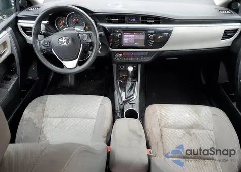 2016 Toyota Corolla L z USA, uszkodzony, nr VIN 2T1BURHE6GC579805